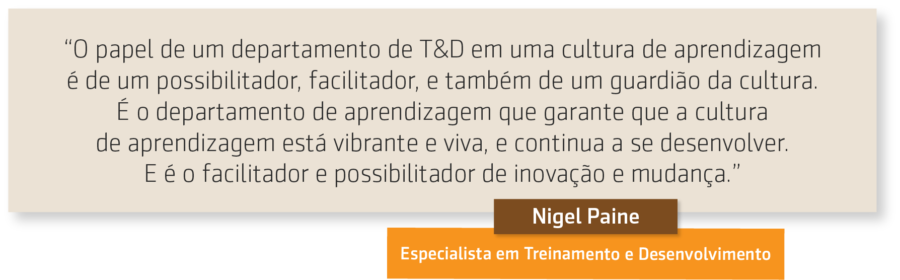 Série Nigel Paine |5 de 6| - Cultura de aprendizagem em ação.3