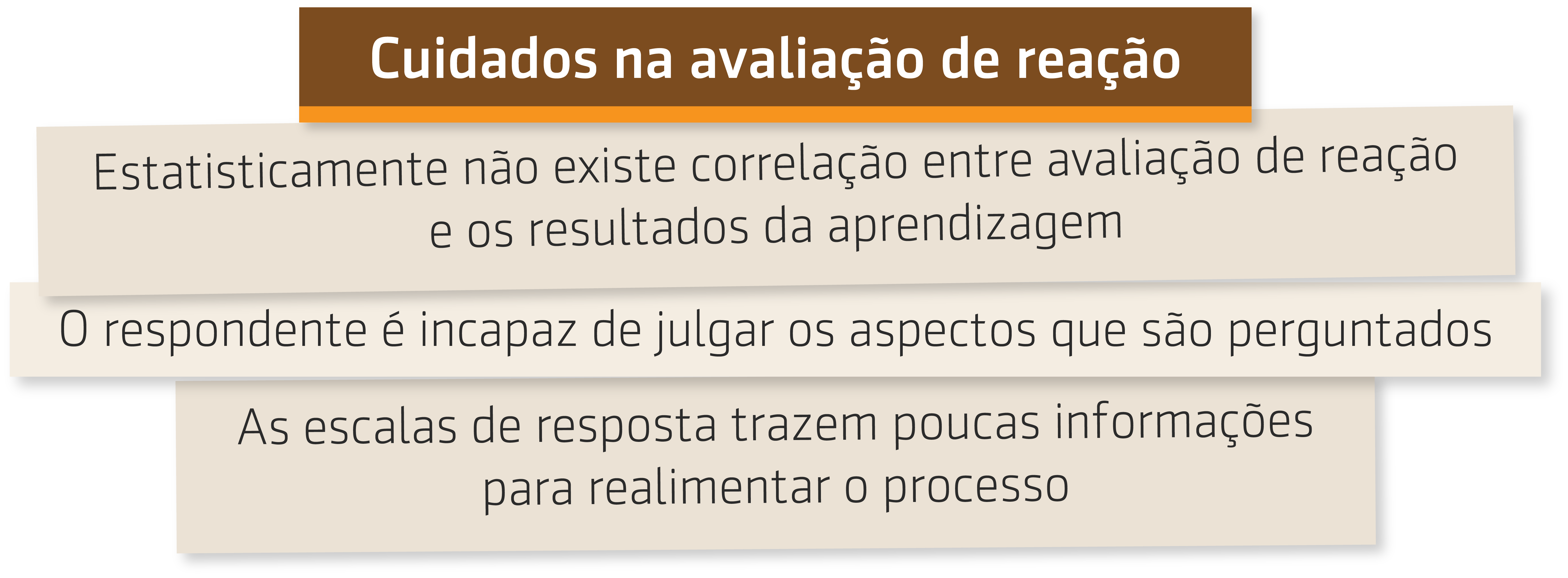Resumo da videoaula "Cuidado! Você pode estar sendo enganado pela avaliação de reação!"