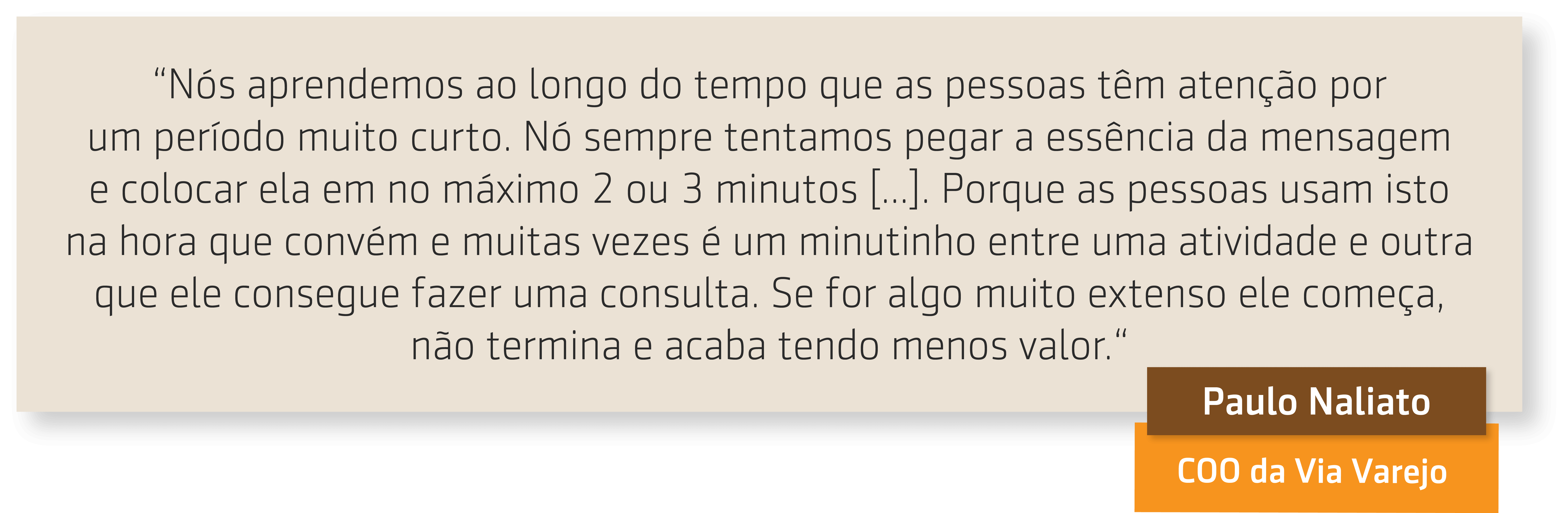 Resumo da quarta entrevista da Série da Via Varejo - Microlearning na prática
