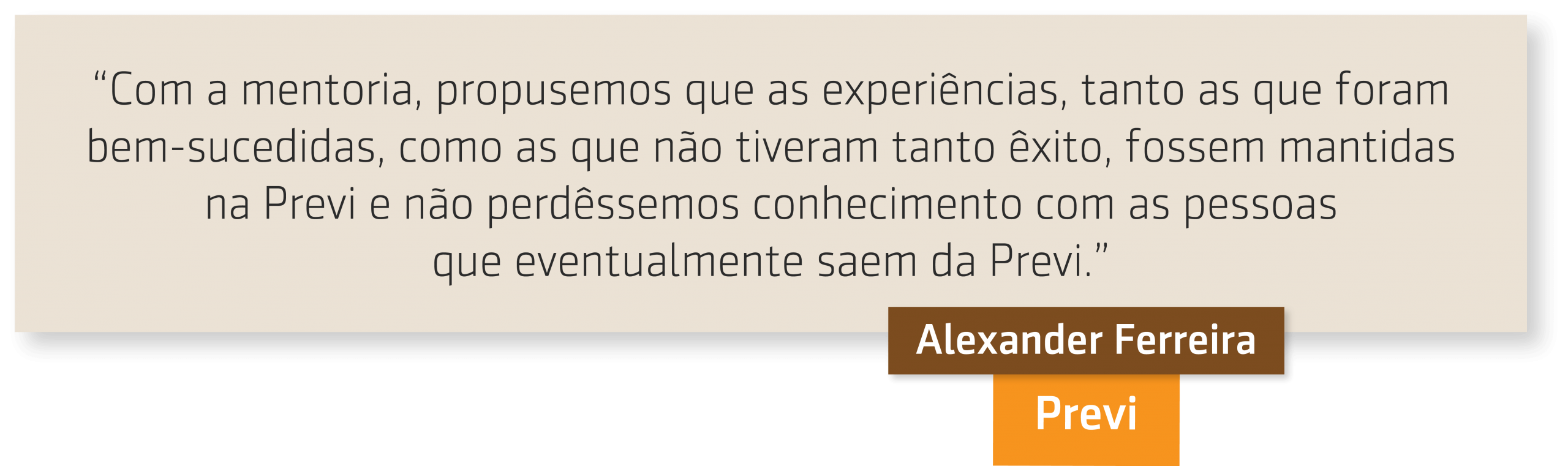Prof. Wagner Cassimiro conversa com Alexandre da Previ sobre Programa de mentoria
