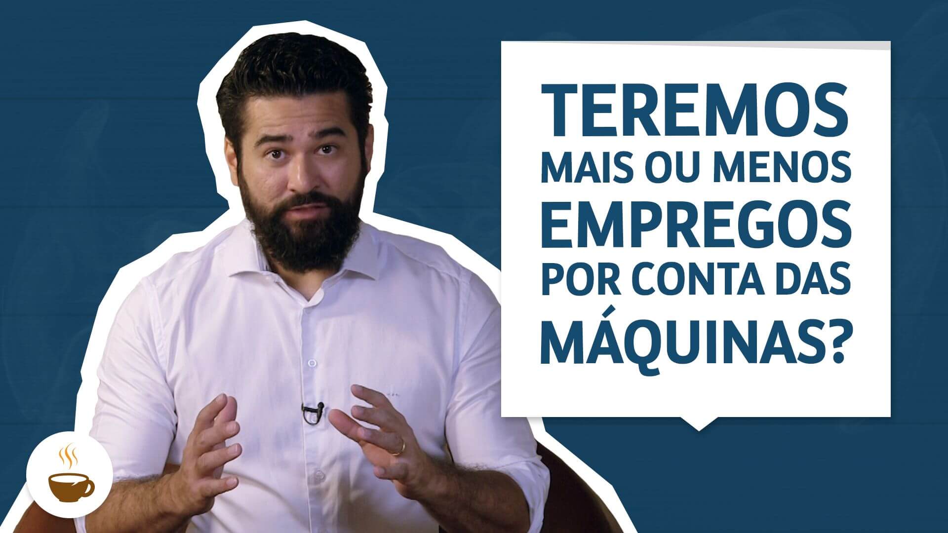 Teremos mais ou menos empregos por conta das máquinas?